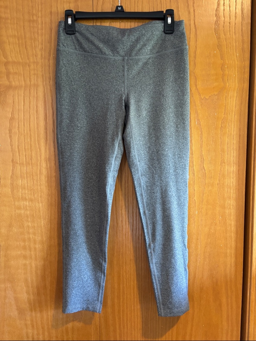 Jockey, heather gray leggings, medium